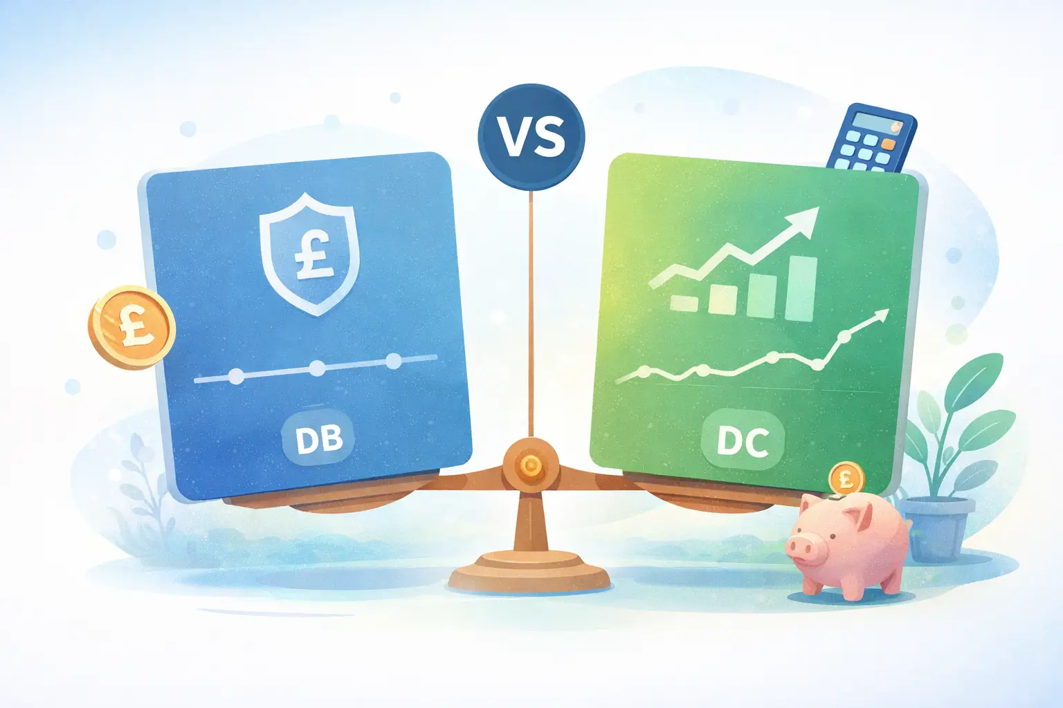 Defined Benefit vs Defined Contribution Calculator