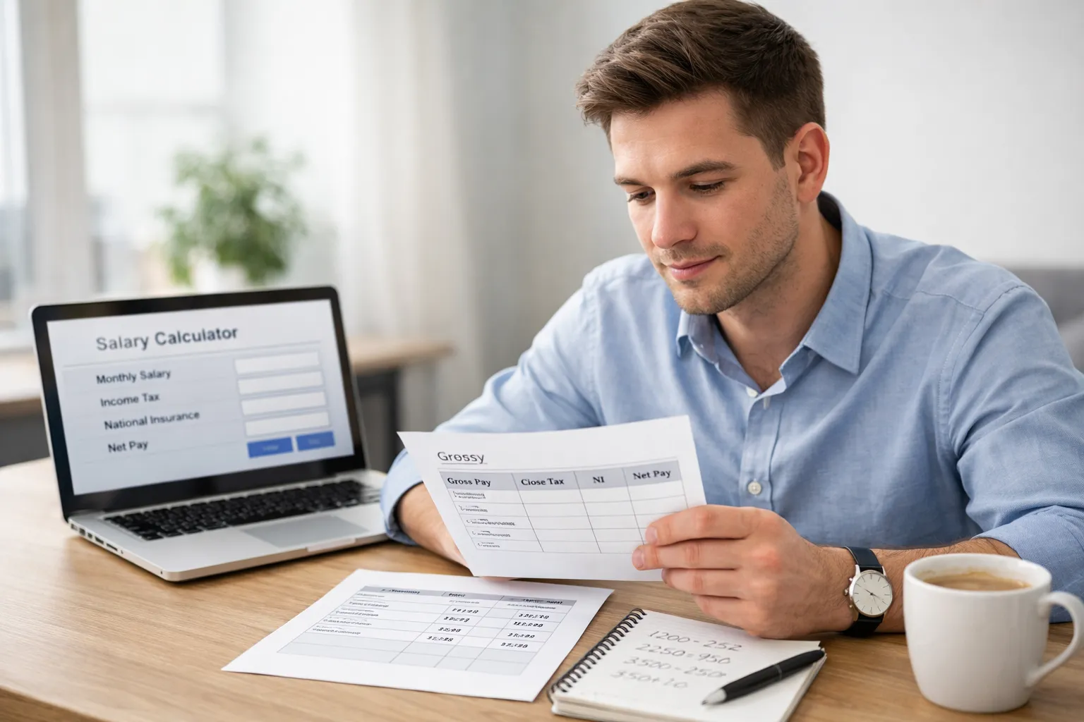 Net Pay Salary Calculator UK 2026/27