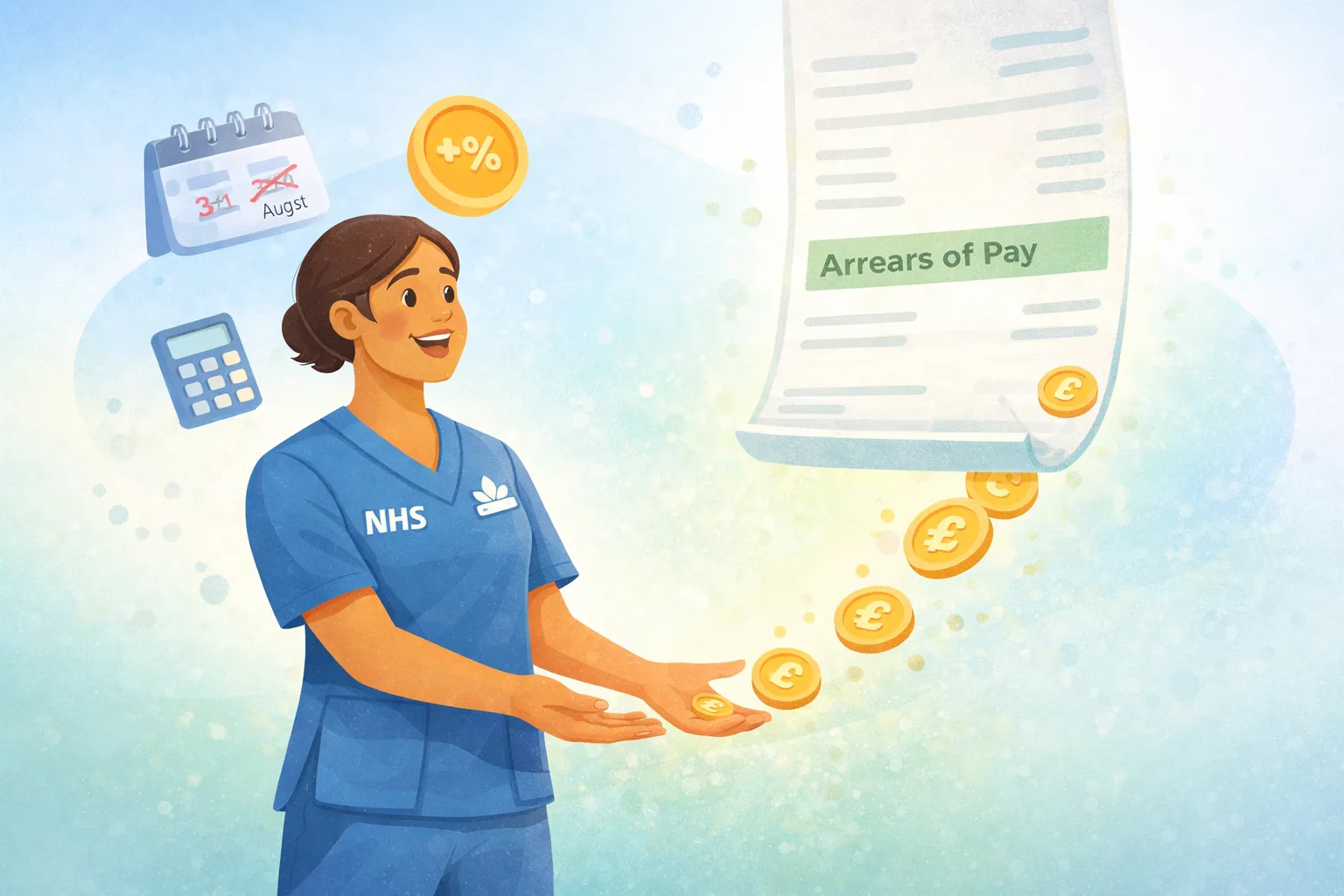 NHS Back Pay Calculator