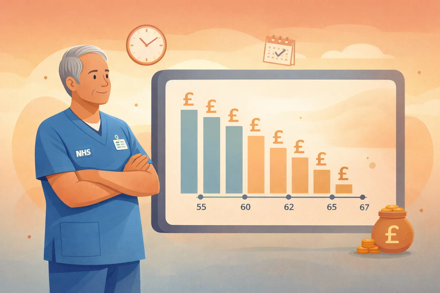 NHS Early Retirement Calculator