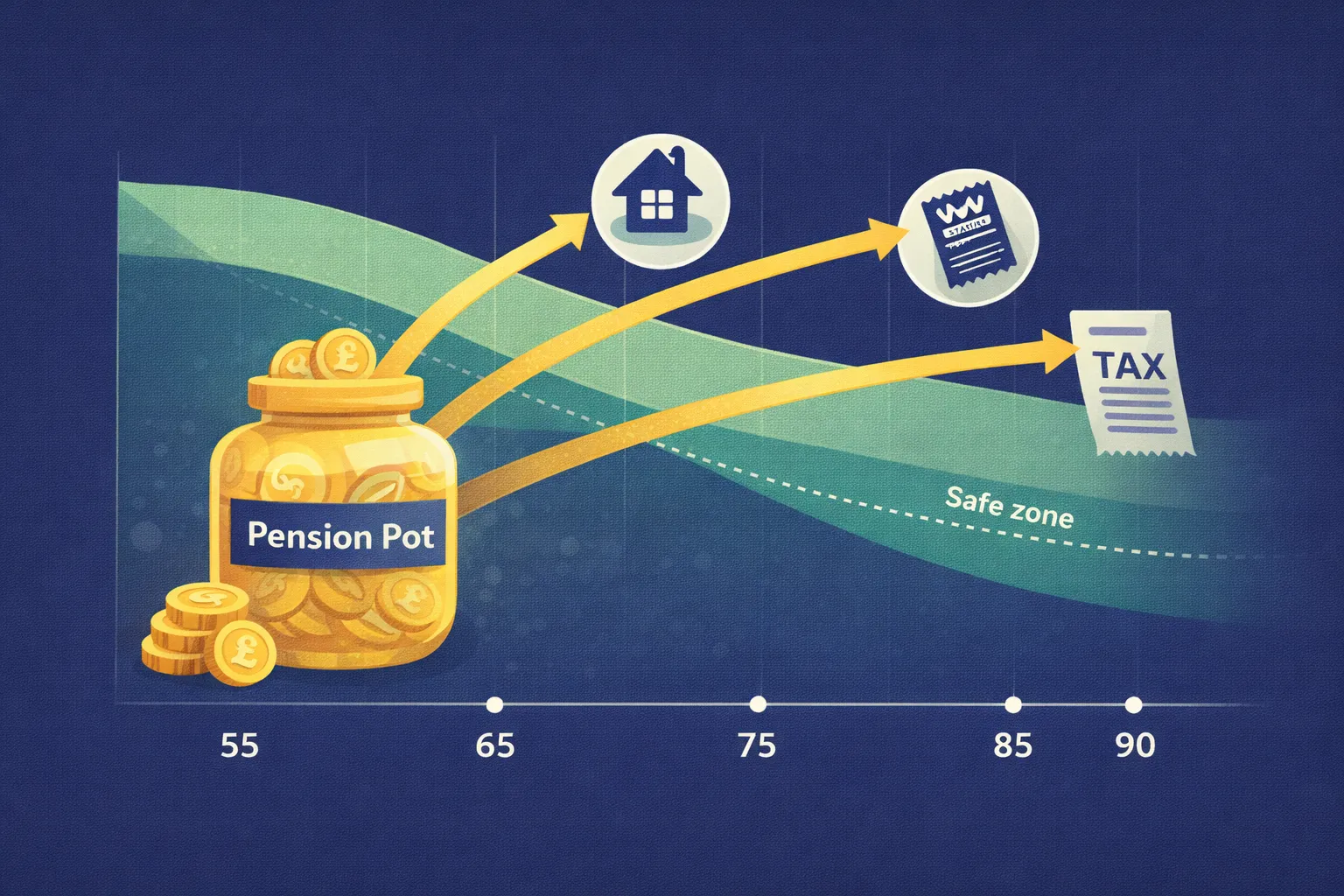 Pension Drawdown Calculator UK 2026/27