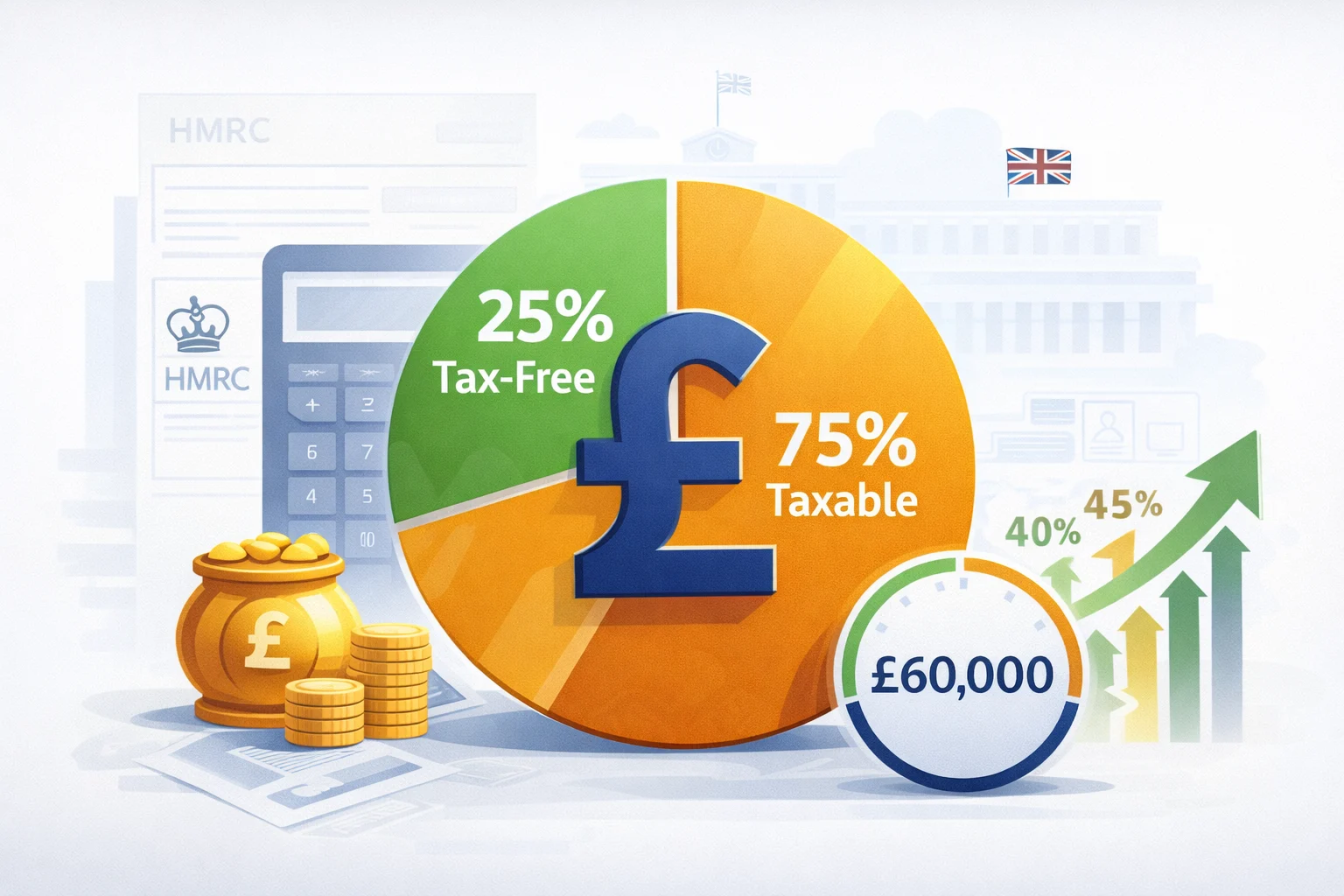 Pension Lump Sum Tax Calculator